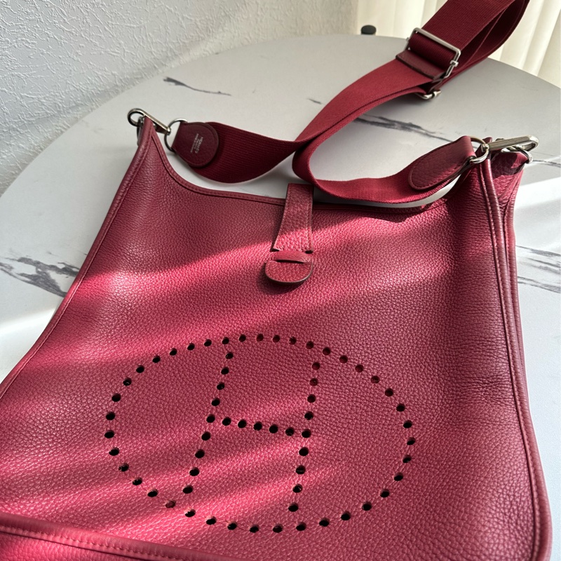 Hermes evelyne29 酒紅❤️❤️-0