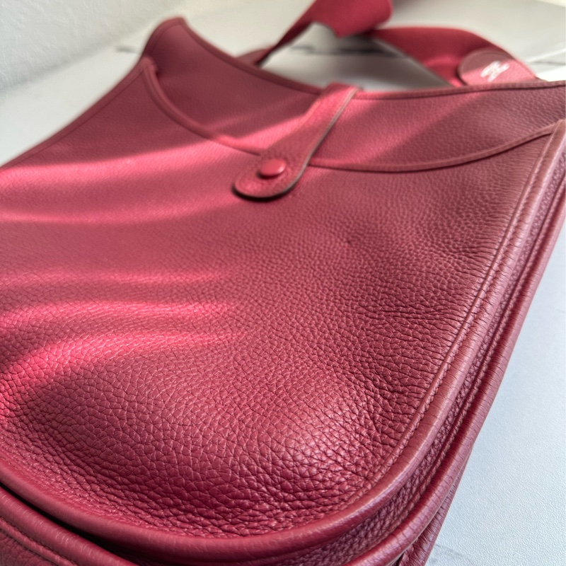 Hermes evelyne29 酒紅❤️❤️-6