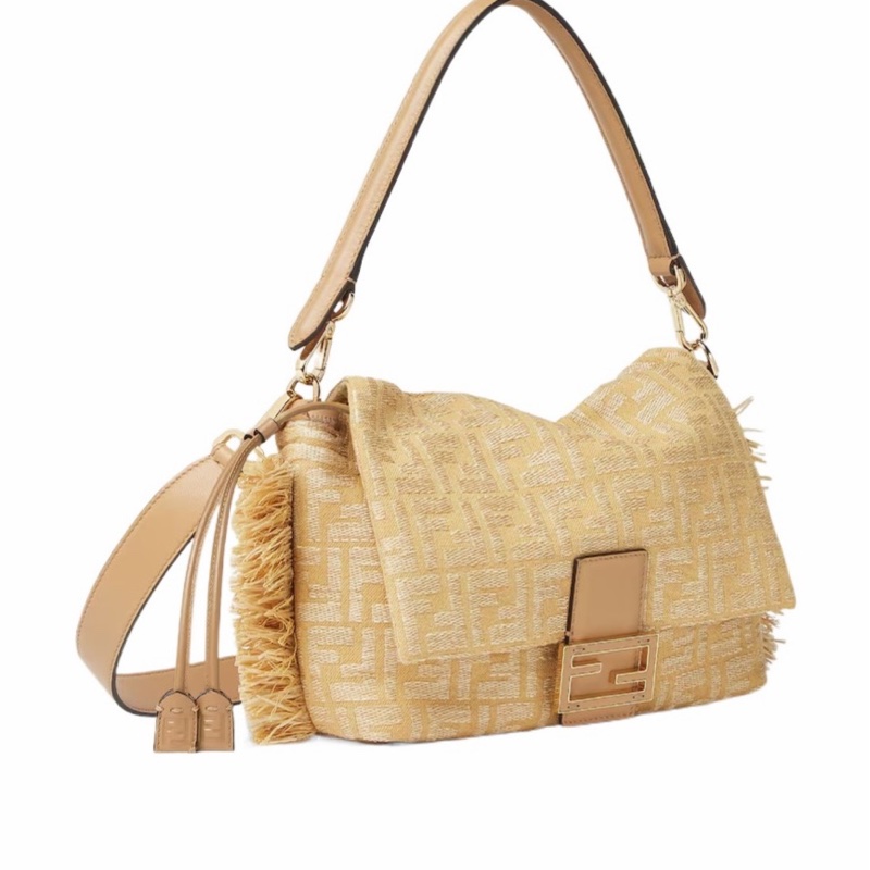 Fendi 女士 中號 Mamma Baguette 包均碼碼中號、26.5cm*8.5cm*18cm-4