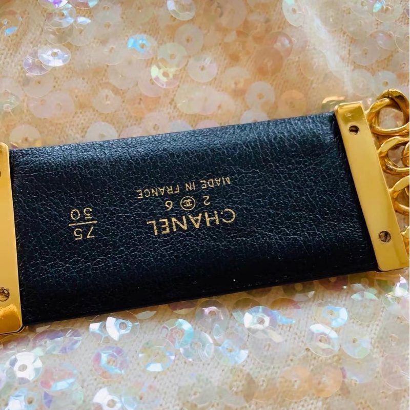 CHANEL中古腰帶75釐米-1