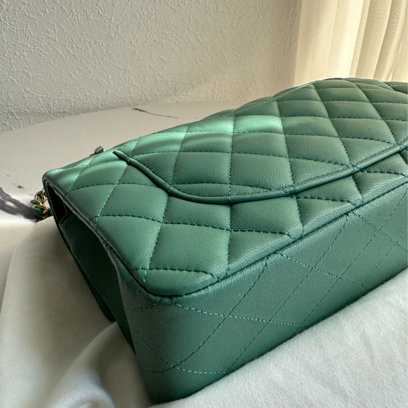 chanel coco25湖水綠 美美-7