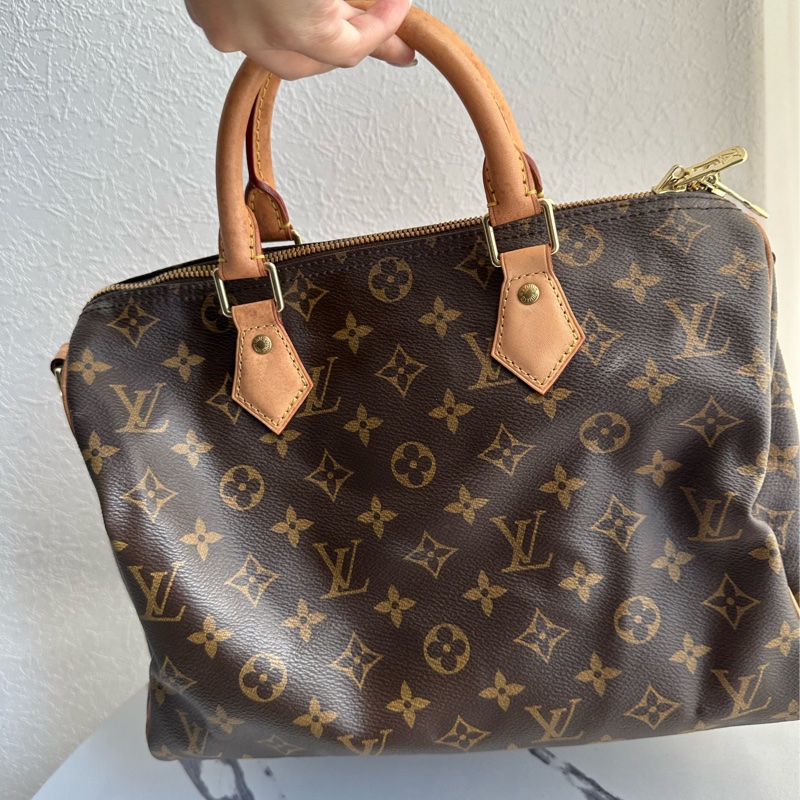 LV speedy30背帶款❤️ 比較有使用感-9