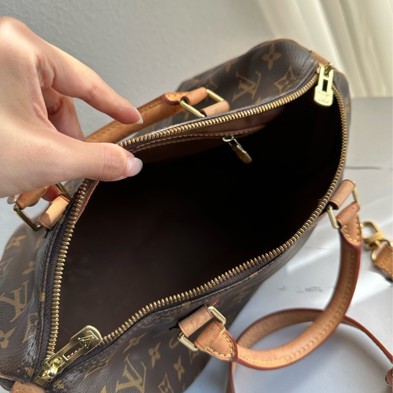 LV speedy30背帶款❤️ 比較有使用感-10