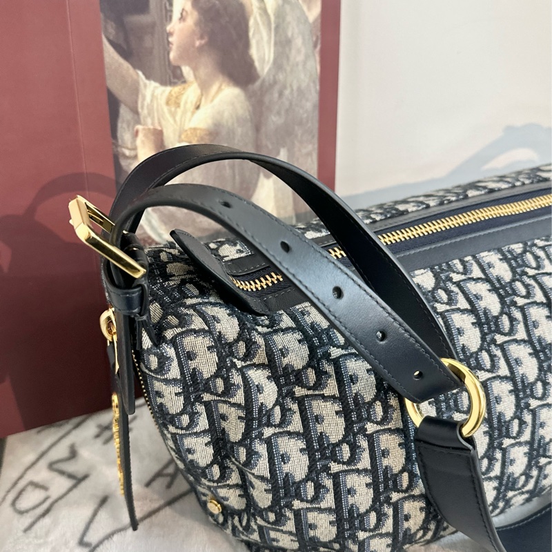 【全🆕】Dior D-journey 手提包 小號 small 女款 藍色-1