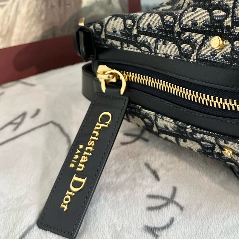 【全🆕】Dior D-journey 手提包 小號 small 女款 藍色-4