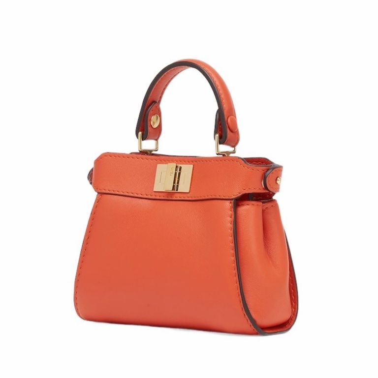 Fendi 女士 Peekaboo鏈條單肩包均碼碼16cm*6cm*19cm-2