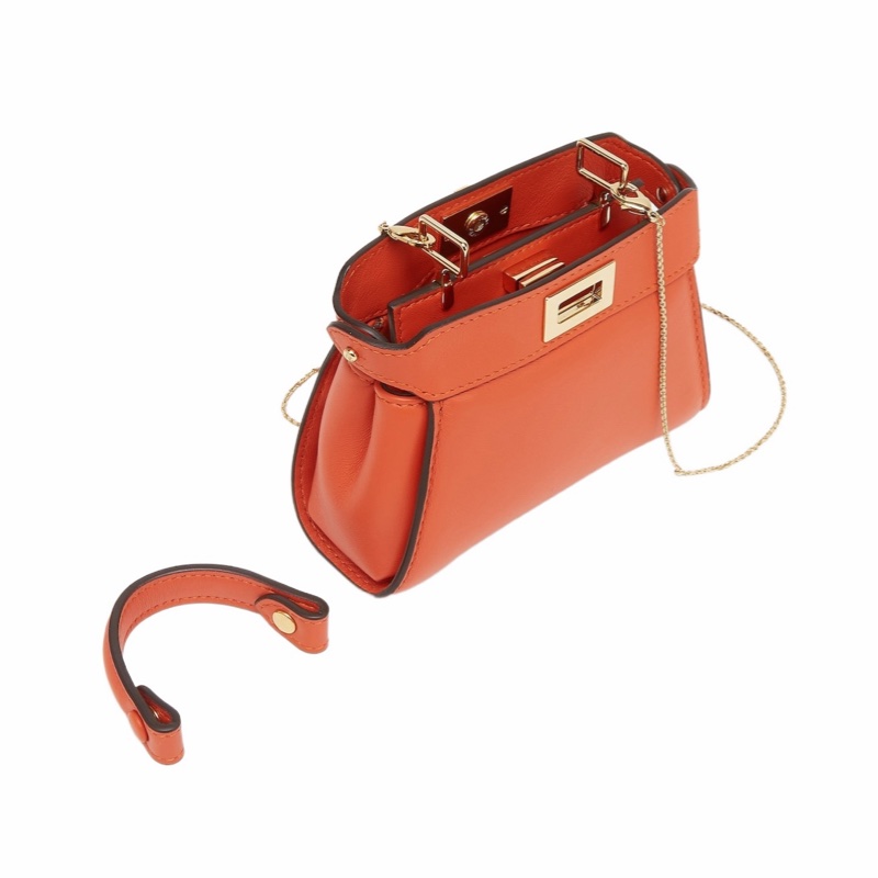 Fendi 女士 Peekaboo鏈條單肩包均碼碼16cm*6cm*19cm-3