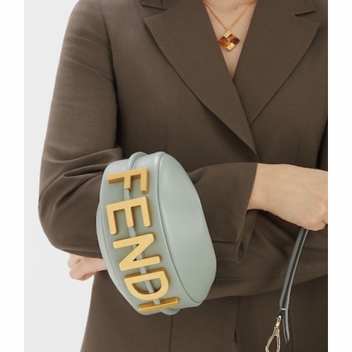 Fendi 女士 Fendigraphy 迷你單肩包均碼碼MINI、20cm*7.5cm*13cm-3