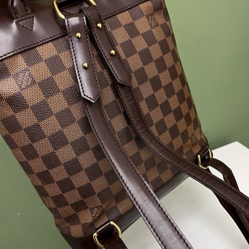 LV棋盤格soho雙肩包-4