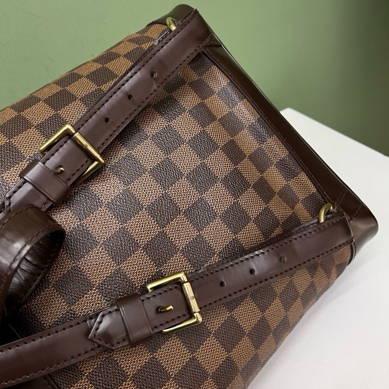 LV棋盤格soho雙肩包-6