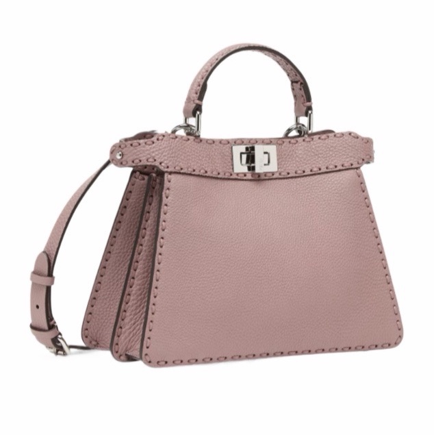 Fendi 女士 Peekaboo ISeeU 小號單肩包均碼碼小號、27cm*11cm*21cm-2