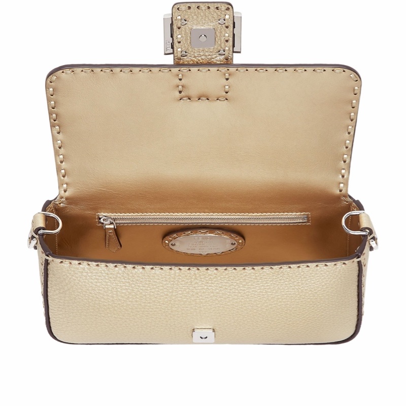 Fendi 女士 中號標誌性 Baguette 手袋均碼碼中號、27cm*6cm*15cm-3