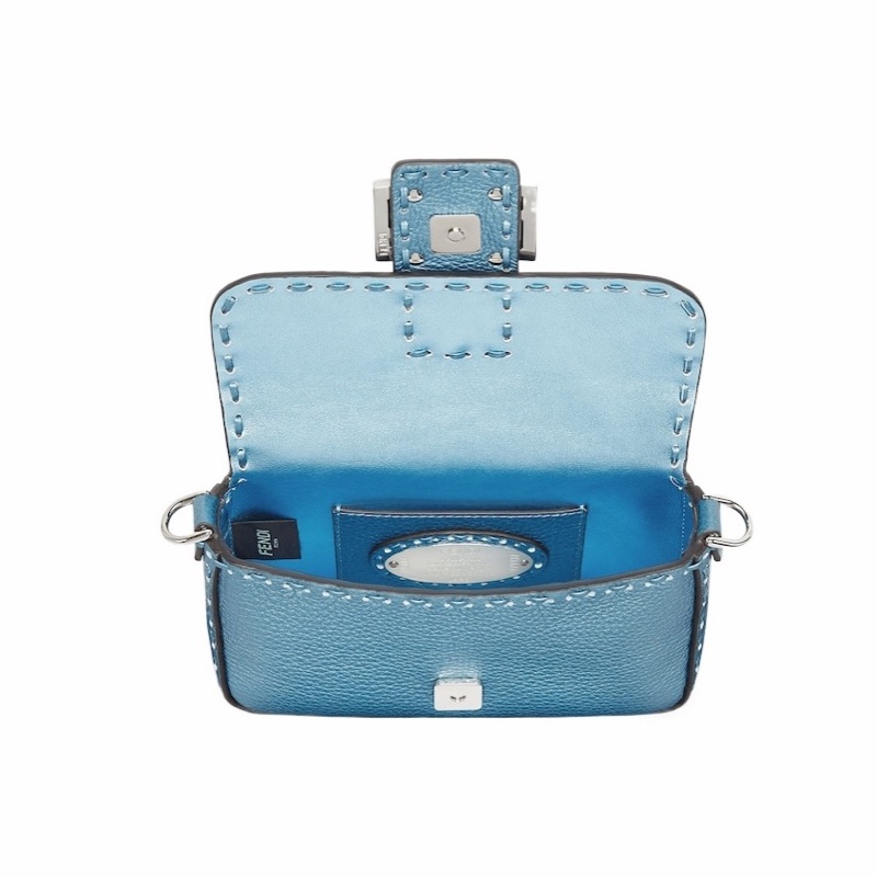 Fendi 女士 Metallic迷你單肩包均碼碼MINI、20cm*5cm*13cm-1