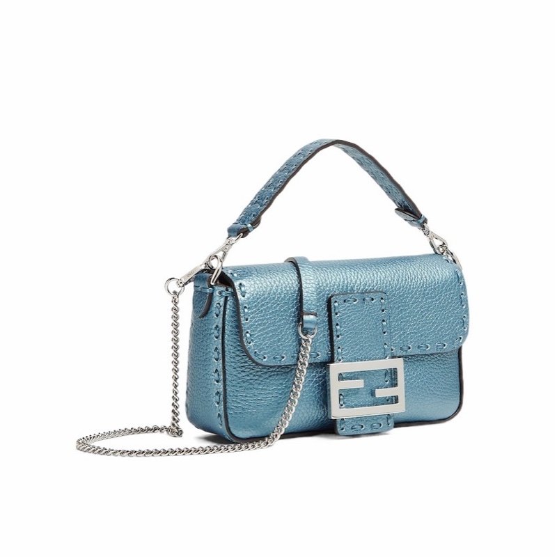 Fendi 女士 Metallic迷你單肩包均碼碼MINI、20cm*5cm*13cm-3