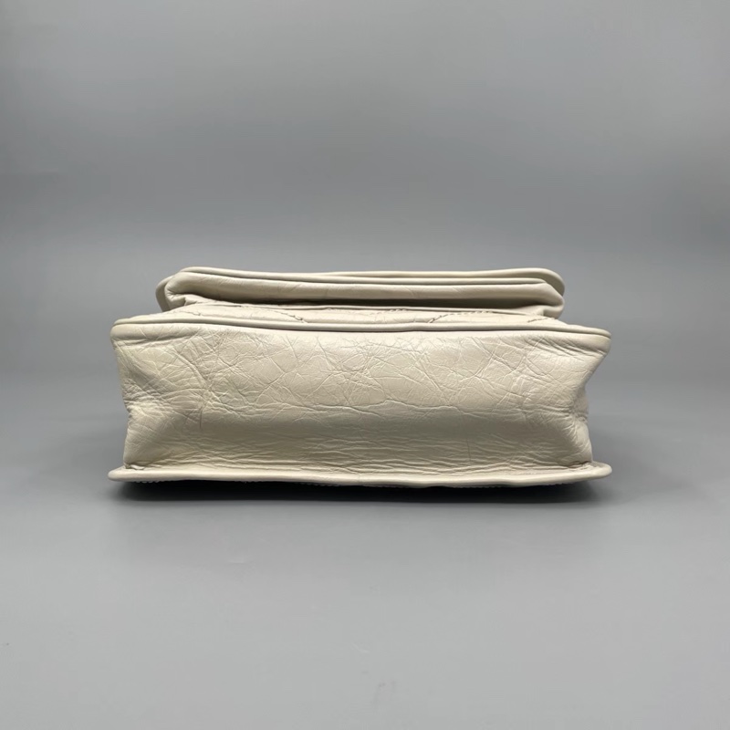 YSL Niki 白色中號 D扣-2