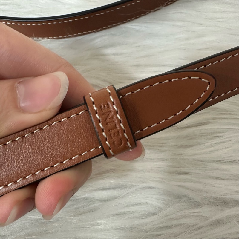 Celine 191502 FOLCO TRIOMPHE 凱旋門馬鞍斜背包-44