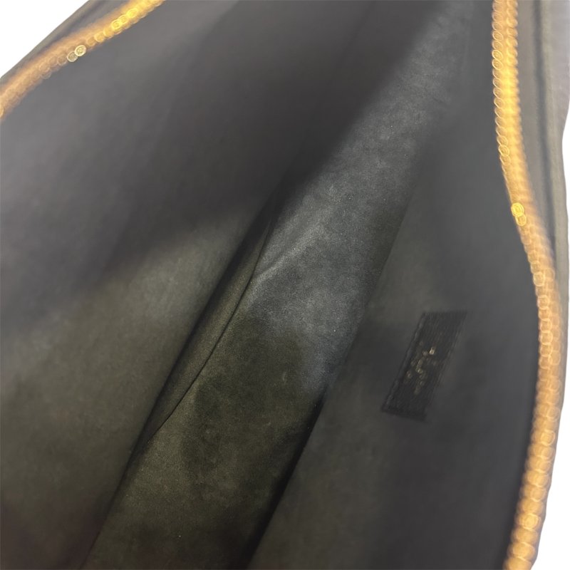 LV 黑色全皮LOOP HOBO 二用包-7