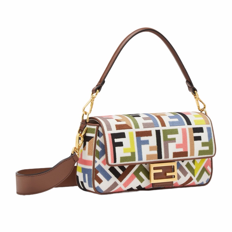 Fendi 女士 中號 Baguette單肩包均碼碼中號、27cm*6cm*15cm-1