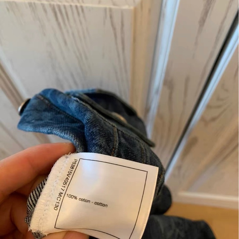 CHANEL牛仔套裝衣服34碼，褲子36碼-6