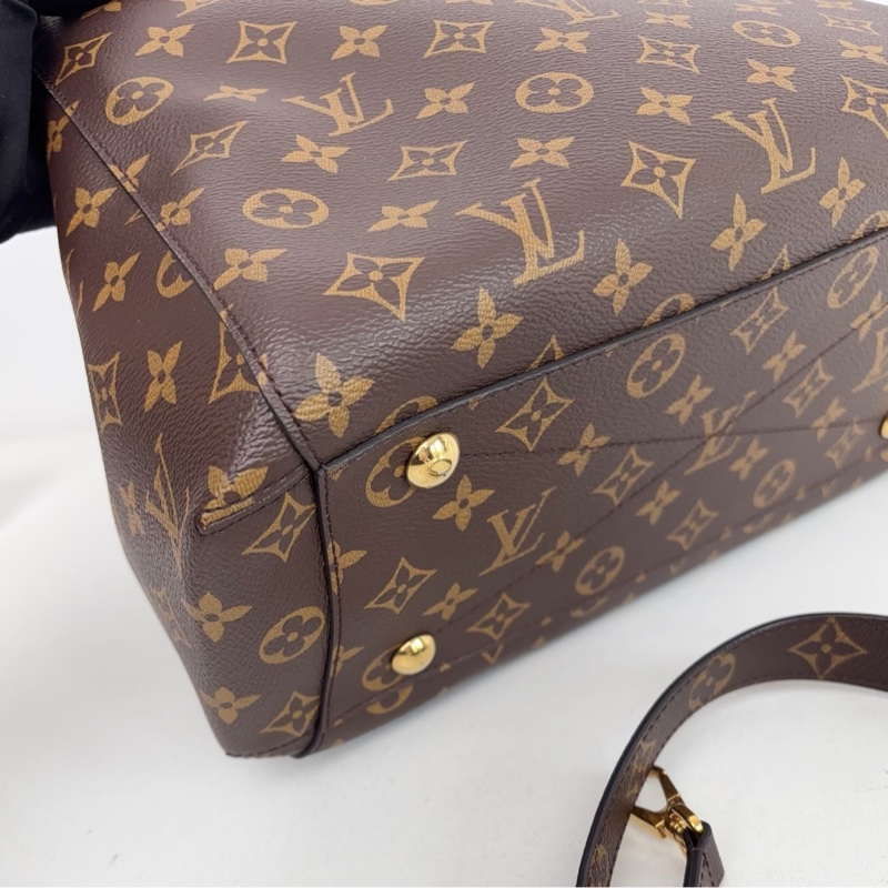 【近新閒置品】Louis Vuitton路易威登 LV 老花17年中號MONTAIGNE蒙田包-6