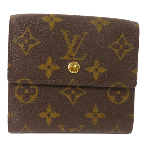 LOUIS VUITTON Monogram Carte Credit Wallet金扣短錢包