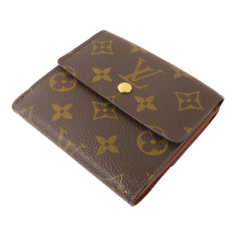 LOUIS VUITTON Monogram Carte Credit Wallet金扣短錢包-2