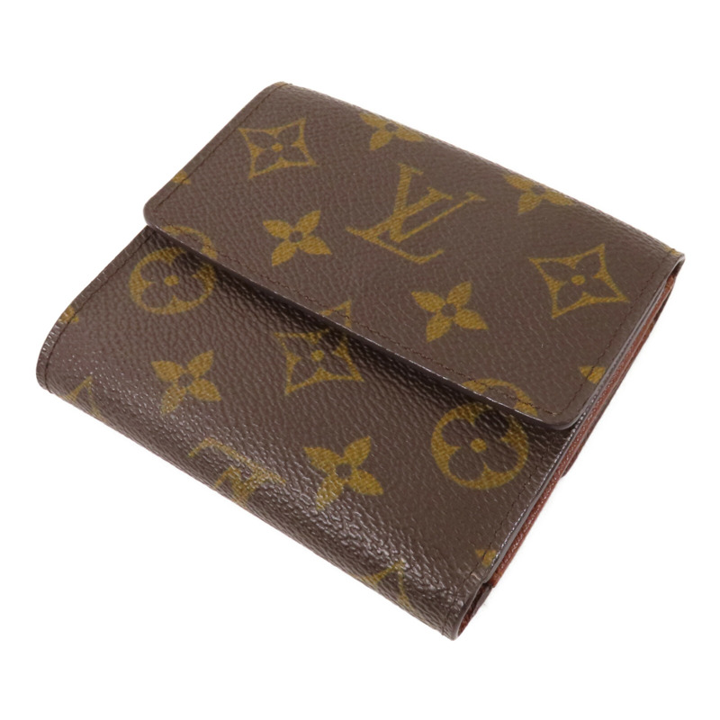 LOUIS VUITTON Monogram Carte Credit Wallet金扣短錢包-3