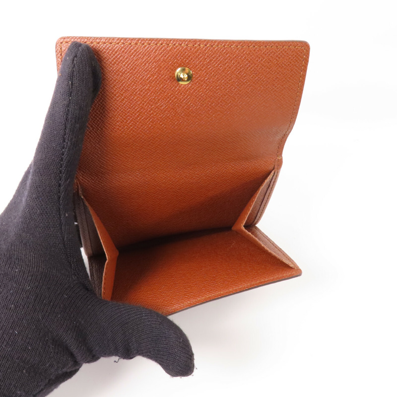 LOUIS VUITTON Monogram Carte Credit Wallet金扣短錢包-13