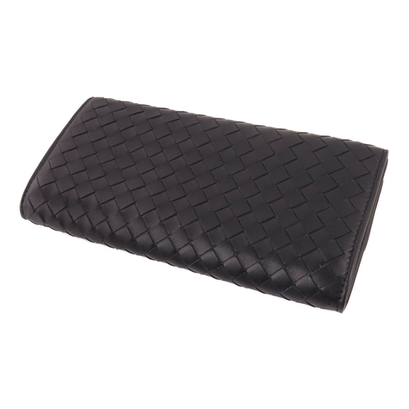 BOTTEGA VENETA 織紋皮革Long Wallet長錢包-3