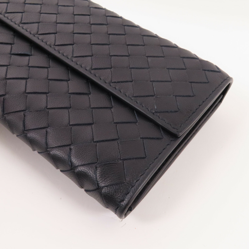 BOTTEGA VENETA 織紋皮革Long Wallet長錢包-5