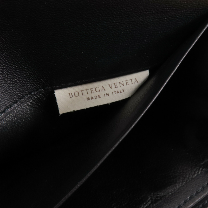 BOTTEGA VENETA 織紋皮革Long Wallet長錢包-11