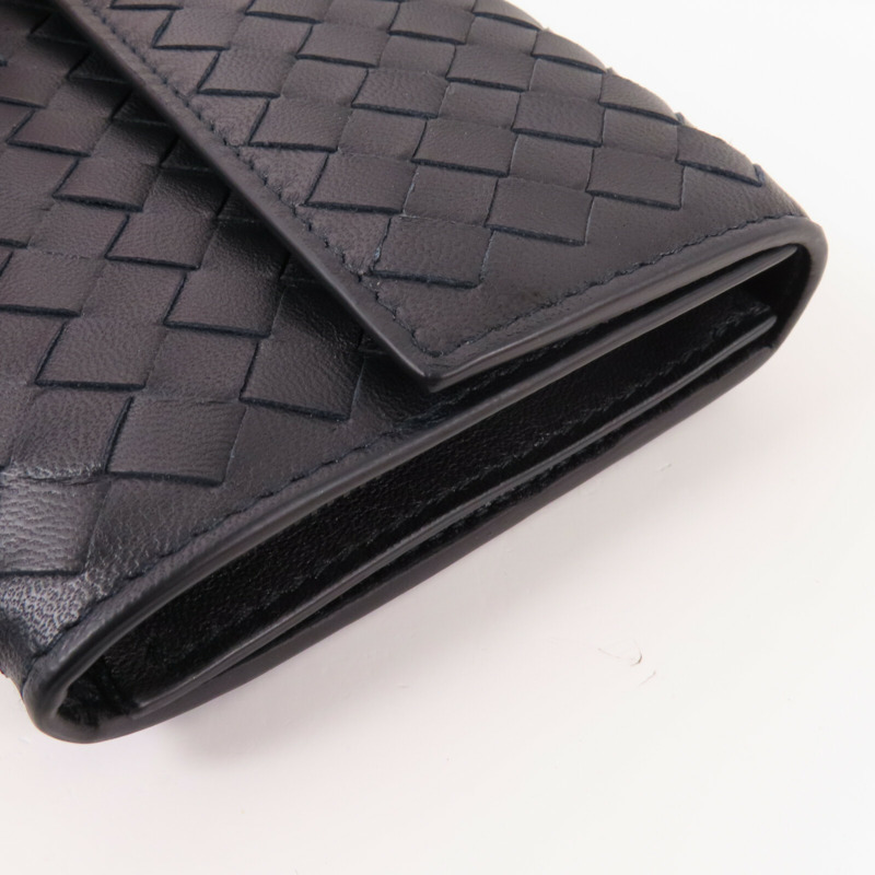 BOTTEGA VENETA 織紋皮革Long Wallet長錢包-13