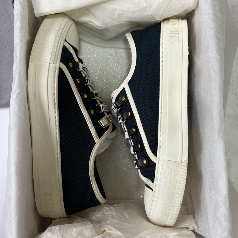 Christian Dior 休閒帆布鞋38.5號-6