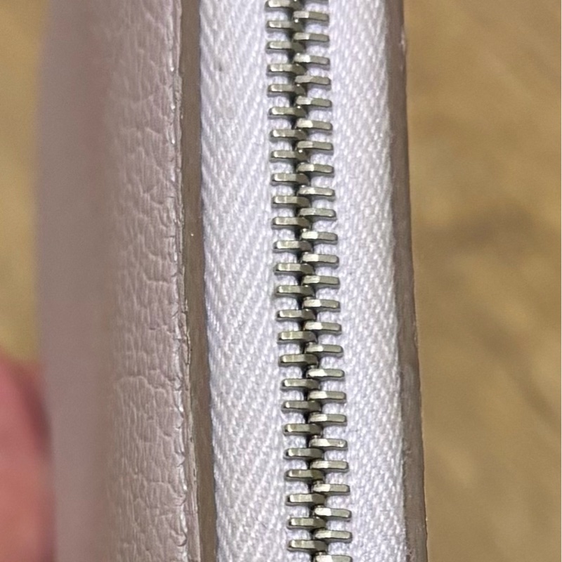 Hermes 絲巾短夾-夢幻紫x牛仔女孩-2