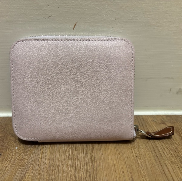 Hermes 絲巾短夾-夢幻紫x牛仔女孩-9