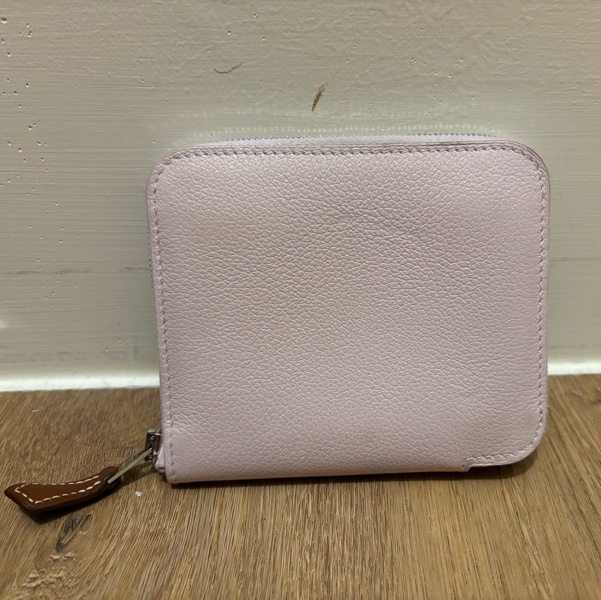 Hermes 絲巾短夾-夢幻紫x牛仔女孩-10