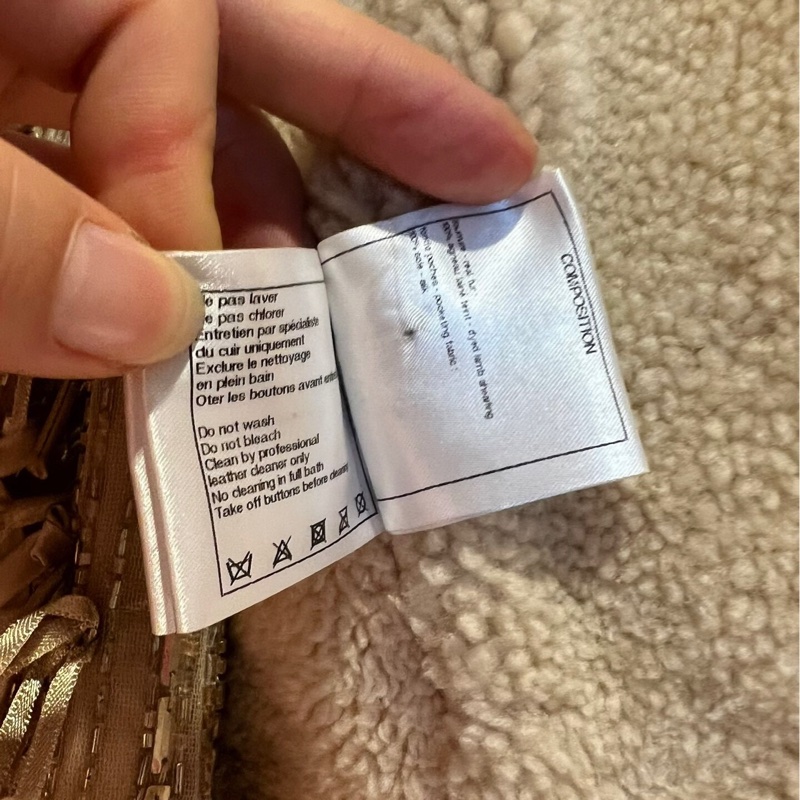 CHANEL皮毛一體36碼有吊牌-3