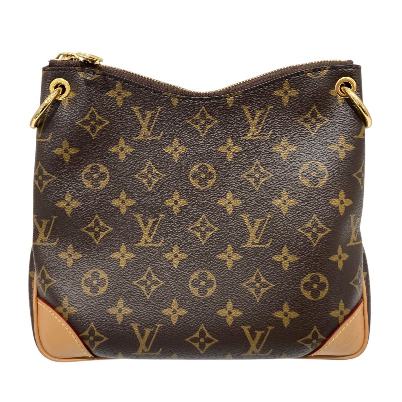 LOUIS VUITTON 路易威登 ODEON NM PM M45354 單肩包 PVC帆布 老花 棕色-3