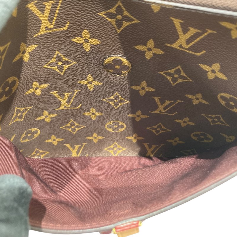 LOUIS VUITTON 路易威登 ODEON NM PM M45354 單肩包 PVC帆布 老花 棕色-10