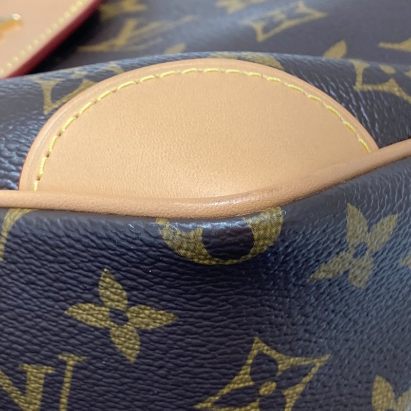 LOUIS VUITTON 路易威登 ODEON NM PM M45354 單肩包 PVC帆布 老花 棕色-11