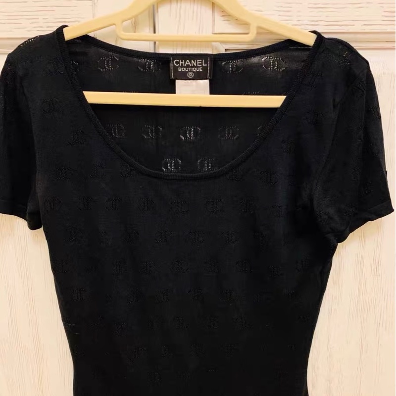 CHANEL中古體恤40碼-0