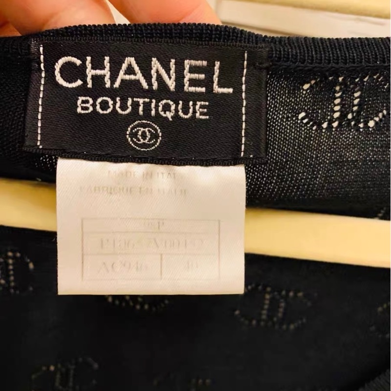 CHANEL中古體恤40碼-2
