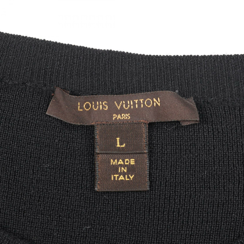 路易威登 Monogram 連身裙 RW132W F4KD08ODB 棉黑色二手 LV L 碼-2