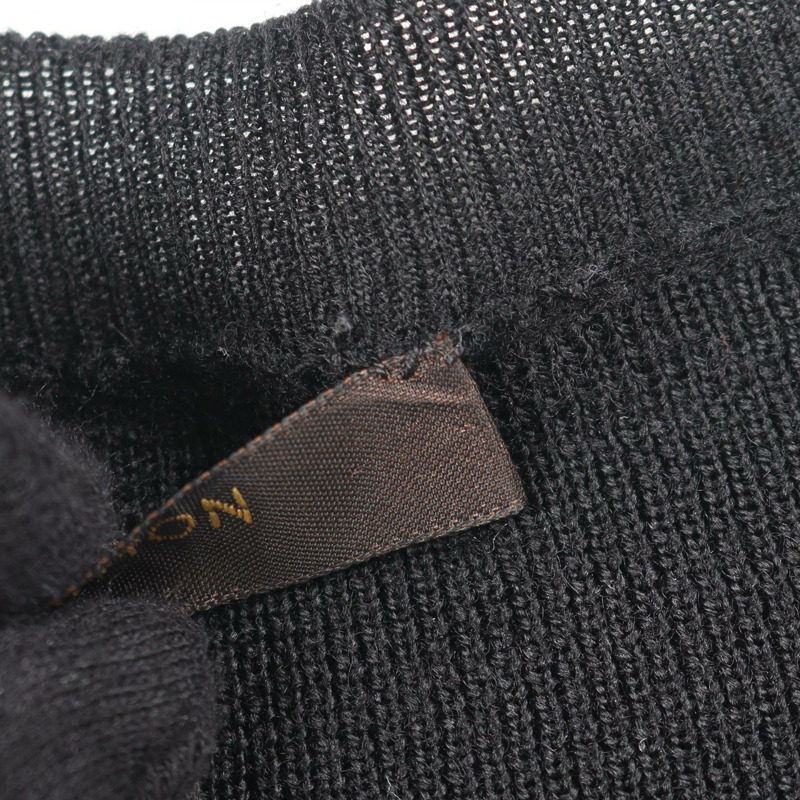 路易威登 Monogram 連身裙 RW132W F4KD08ODB 棉黑色二手 LV L 碼-4