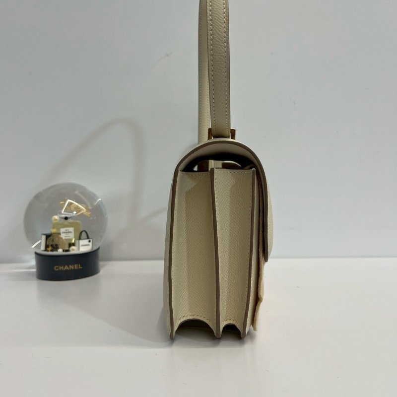 Hermes 康康19 奶昔白-2