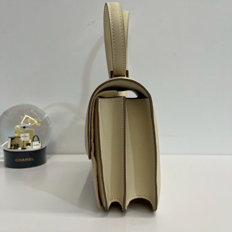 Hermes 康康19 奶昔白-3