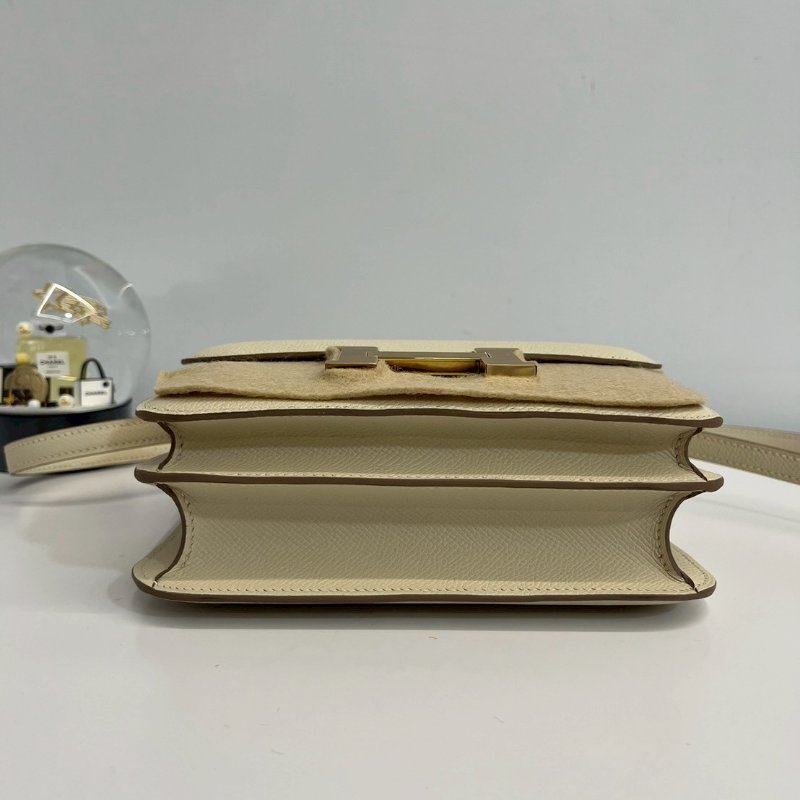 Hermes 康康19 奶昔白-6