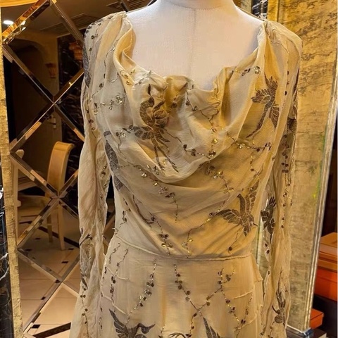 Gucci真絲連衣裙38碼