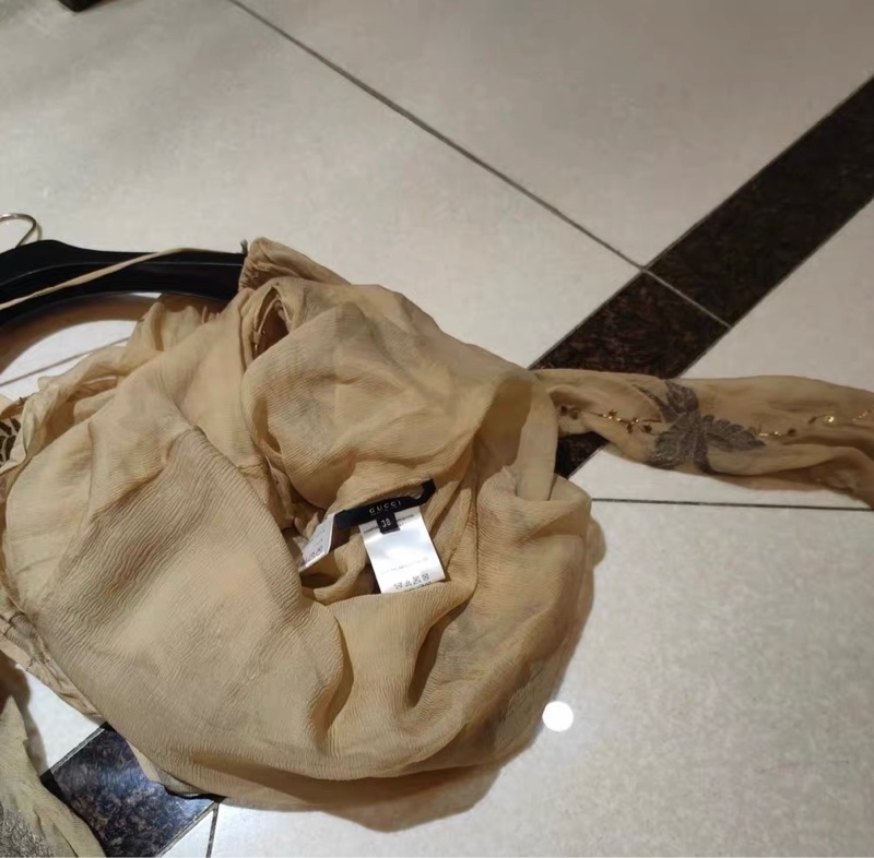 Gucci真絲連衣裙38碼-3