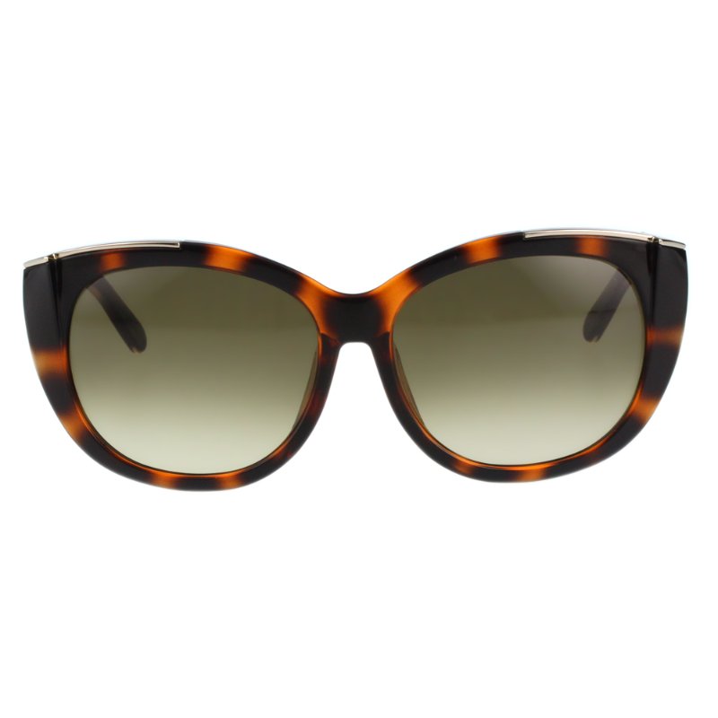 CHLOE太陽眼鏡 （琥珀色）貓眼箭頭造型-2